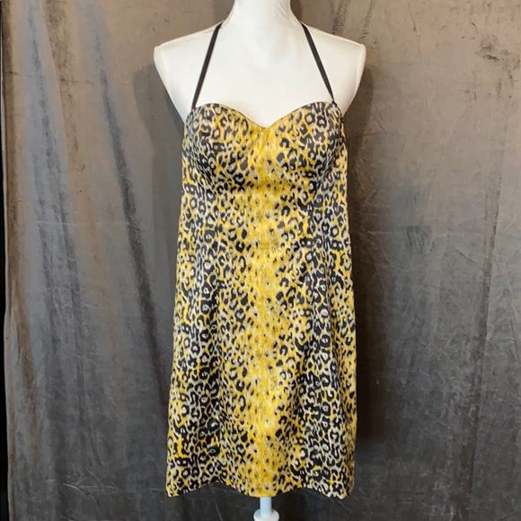 Guess Leopard Print BodyCon Dress! - Picture 1 of 5
